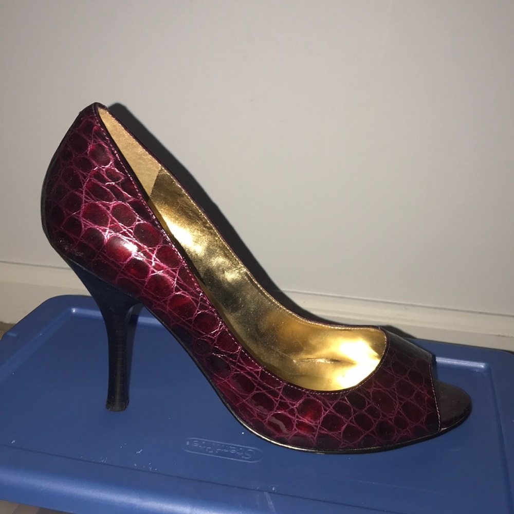 Husband mad I have too many shoes.